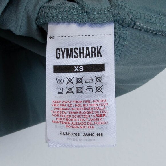 Gymshark Captivate Sports Bra Turquoise Size XS - Picture 3 of 7